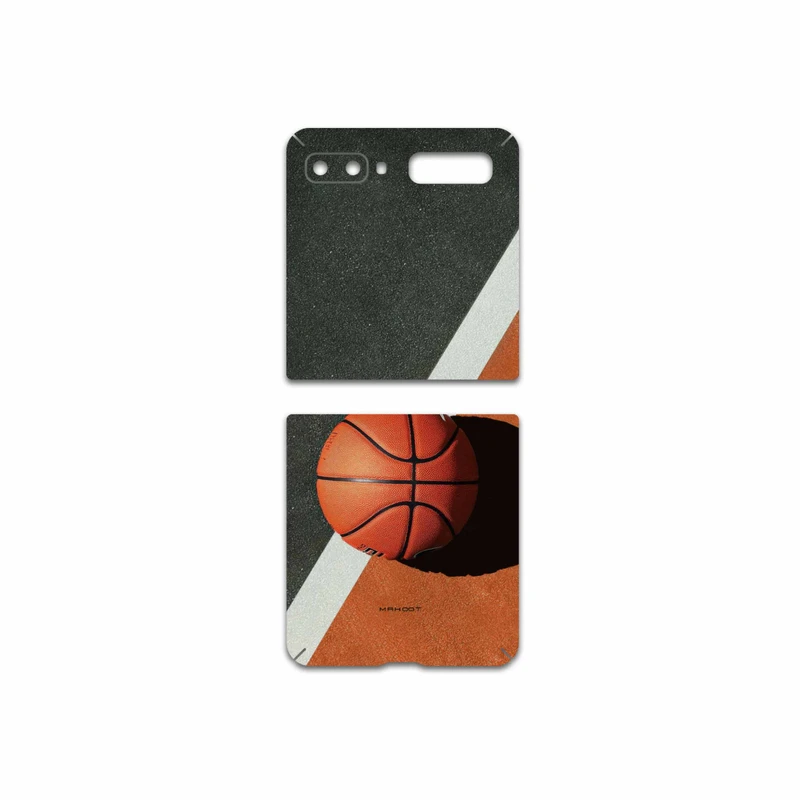 برچسب پوششی ماهوت مدل Basketball مناسب برای گوشی موبایل سامسونگ Galaxy Z Flip