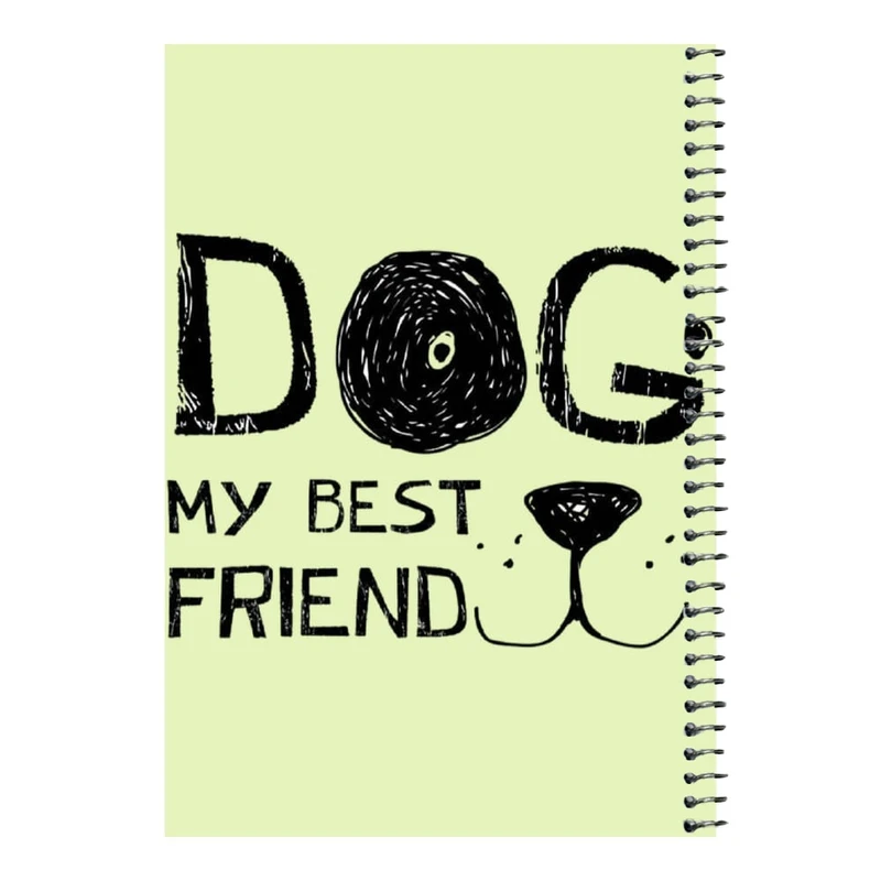 دفتر مشق 80 برگ اس جی مدل بهترین دوست     