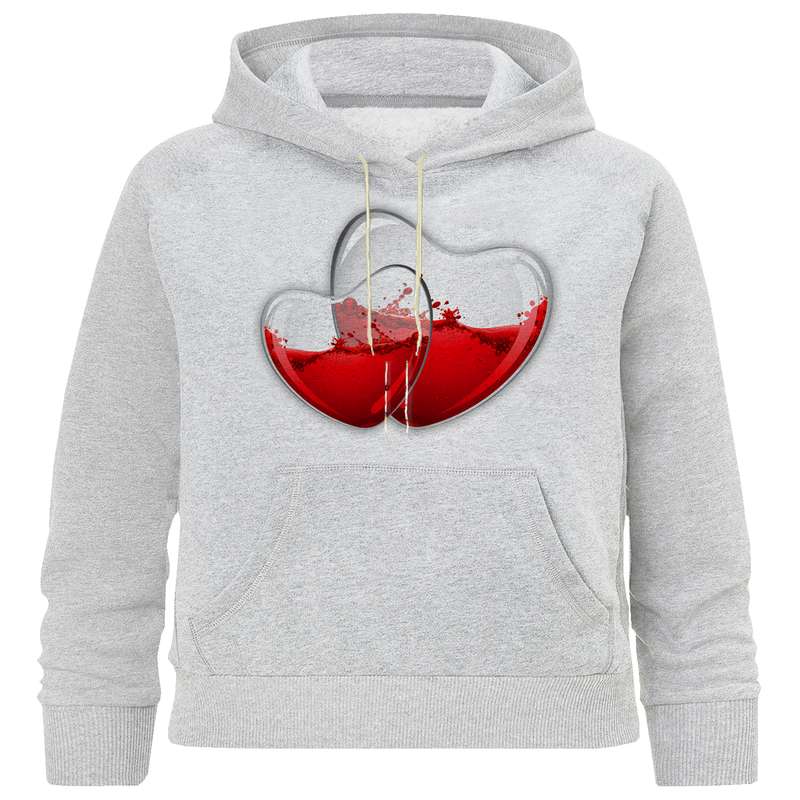 هودی دخترانه مدل M 52 قلب