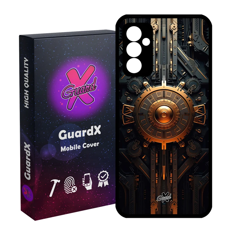 کاور گارد ایکس طرح قفل مدل Glass10614 مناسب برای گوشی موبایل سامسونگ Galaxy A15 4G / A15 5G