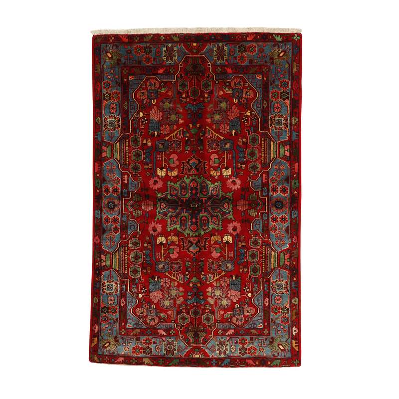 فرش دستبافت سه و نیم متری مدل نهاوند ایلیاتی کد 521139r