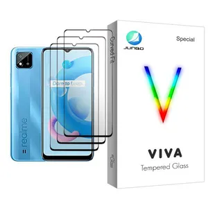 Junbo Viva Glass MIX003 Screen Protector For Realme C20 Pack Of 3