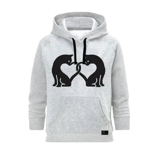 هودی زنانه کد B269 رنگ طوسی