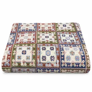 روفرشی گلبافت یزد طرح چلیپا سایز 224*150 سانتی متر