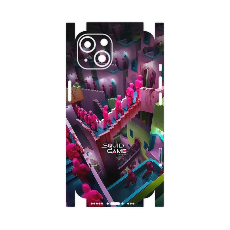 برچسب پوششی ماهوت مدل Squid Game-FullSkin مناسب برای گوشی موبایل اپل iPhone 13