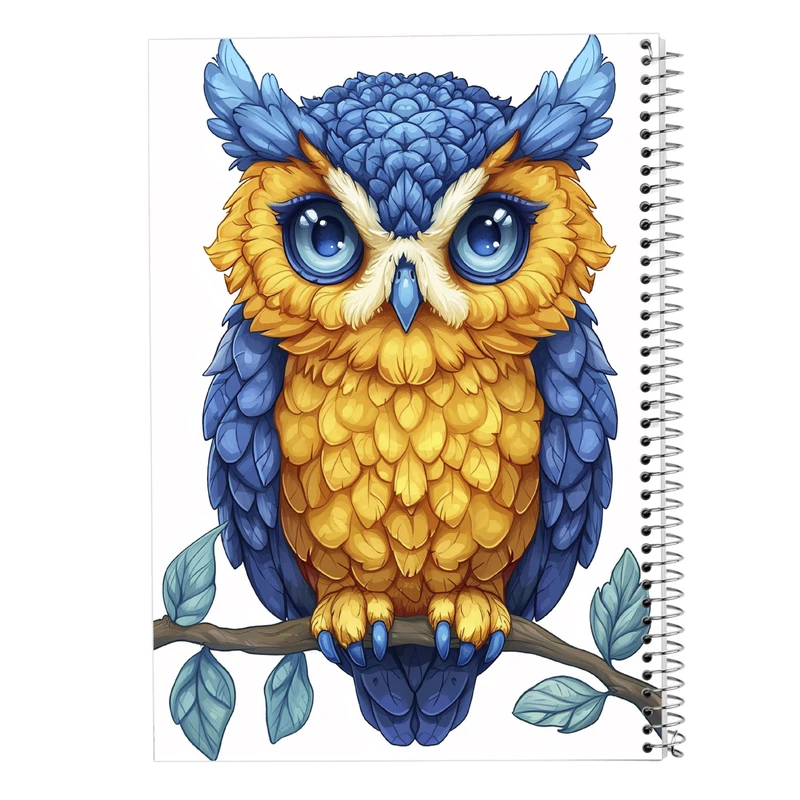 دفتر مشق 50 برگ مدوپد مدل پرنده کد DF15291