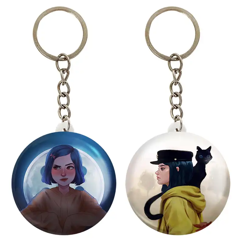 جاکلیدی خندالو مدل کورالاین Coraline کد 2079320798 مجموعه 2 عددی