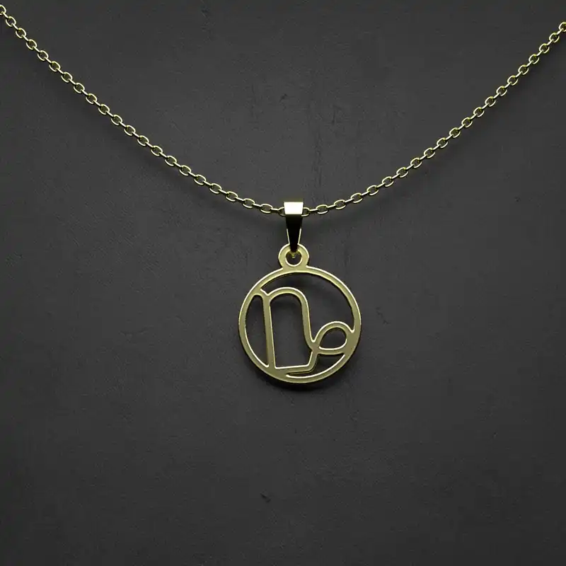 گردنبند طلا 18 عیار زنانه مدوپد مدل گل کد CA10475