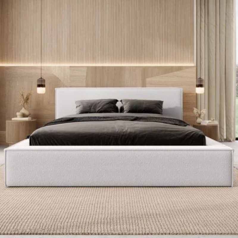 تخت خواب دو نفره کد DR 4571 سایز 200x180 سانتی متر 