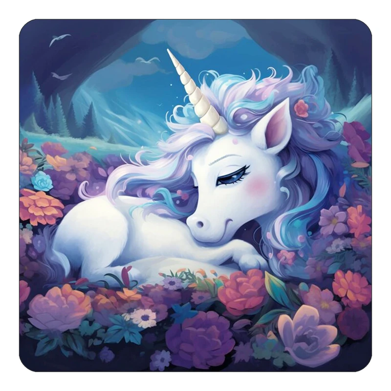 مگنت کاکتی طرح اسب تک شاخ و یونیکورن مدل mp32675