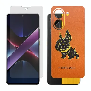 Glass Together model transparent screen protector suitable for Xiaomi Poco X7 Pro mobile phone with back cover sticker