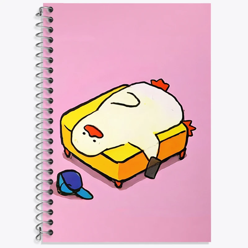 دفتر نت موسیقی 50 برگ خندالو طرح اردک خنگ کد N4131