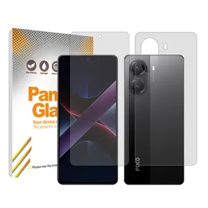 Panzer Glass Resistant model Transparent screen protector suitable for Xiaomi Poco X7 Pro mobile phone Along with the phone back protector