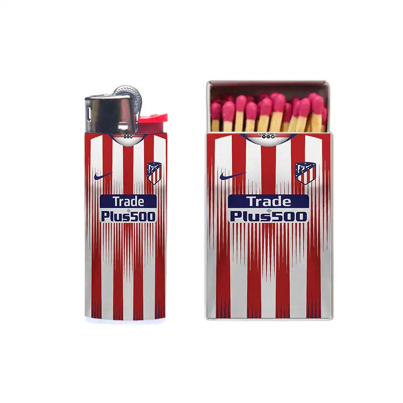 فندک و کبریت مدل اتلتیکو مادرید کد 343