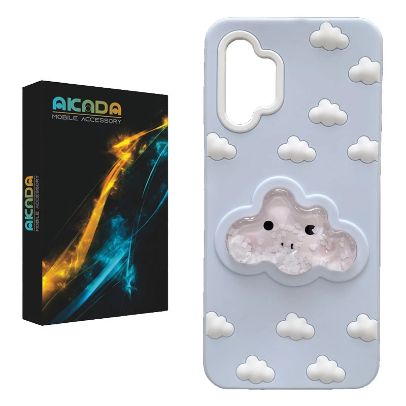 کاور آکادا مدل ابر سیلیکونی مناسب برای گوشی موبایل سامسونگ Galaxy A32 4G