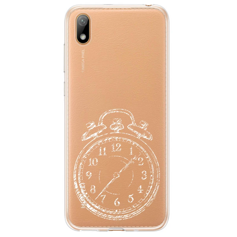 کاور مگافون طرح ساعت مدل C64-W مناسب برای گوشی موبایل هوآوی Y5 2019