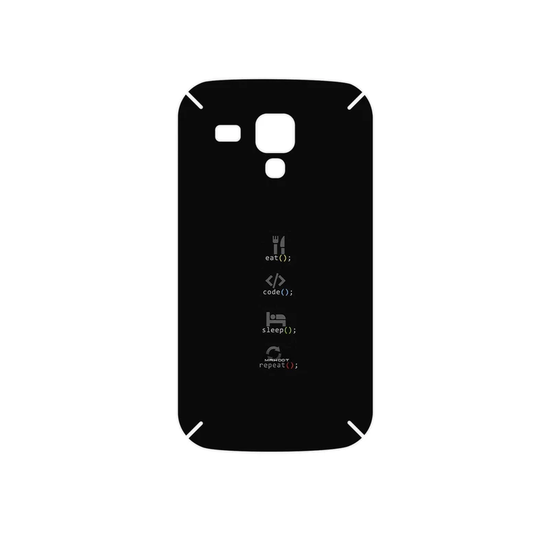 برچسب پوششی ماهوت مدل Programming 2 مناسب برای گوشی موبایل سامسونگ Galaxy S Duos GT S7562