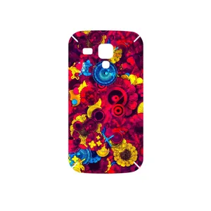 MAHOOT Vector Flower Garden Digital Art Cover Sticker for Samsung Galaxy S Duos GT S7562