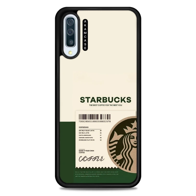 کاور آکام مدل AMC-WSGA50-STARBUCKS-43 مناسب برای گوشی موبایل سامسونگ Galaxy A50