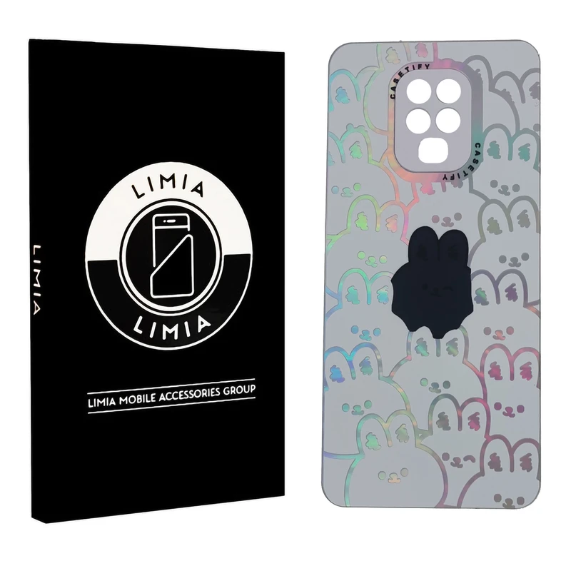 کاور لیمیا مدل فانتزی لنزدار طرح عروسکی شبرنگی مناسب برای گوشی موبایل شیائومی Redmi Note 9S/9 Pro