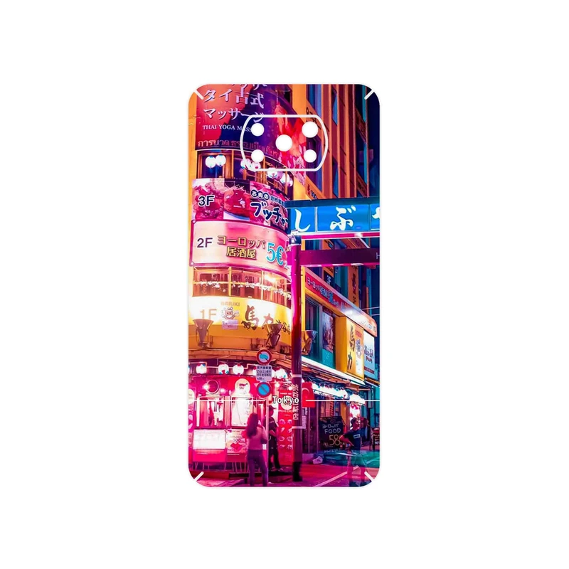 برچسب پوششی ماهوت مدل Tokyo City مناسب برای گوشی موبایل شیائومی Poco X3 Pro