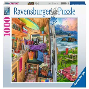 پازل 1000 تکه راونزبرگر مدل کمپینگ در کنار دریا