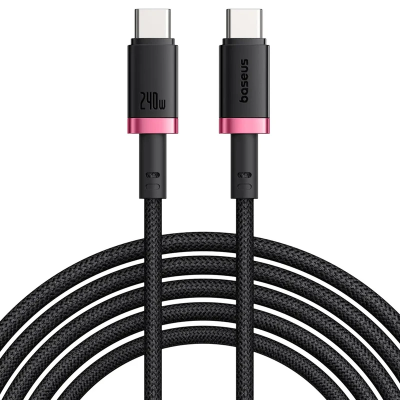 کابل تبدیل USB-C بیسوس مدل Dura Series 240W طول 1 متر