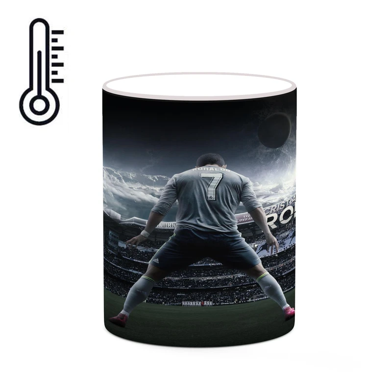 ماگ حرارتی کاکتی طرح Ronaldo رونالدو مدل mgh42956