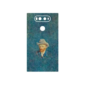 MAHOOT Self portrait with a gray felt hat Cover Sticker for LG V20