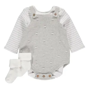 ست 3 تکه لباس نوزادی جورج مدل GEM753790