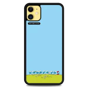 AKAM AMC-WA11-SMURFS-10 Cover For Apple iPhone 11