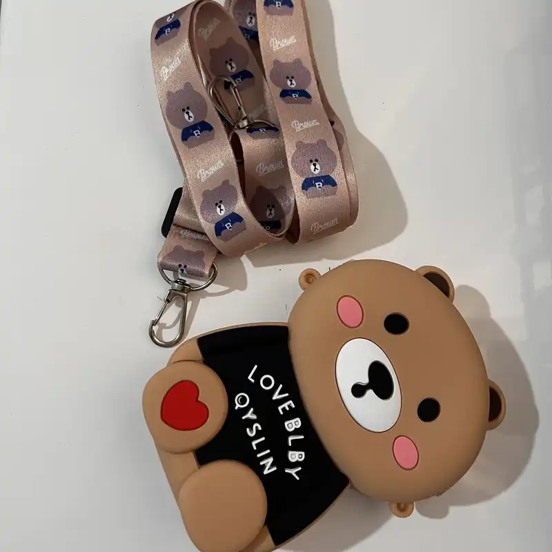 کیف رودوشی بچگانه مدل تدی متعجب کد TEDDY  TT