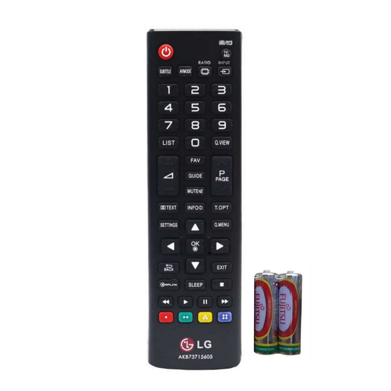 ریموت کنترل تلویزیون ال جی مدل AKB73715605