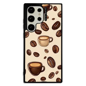 AKAM AMC-WSGS23U-COFFEE-10 Cover For Samsung Galaxy S23 Ultra