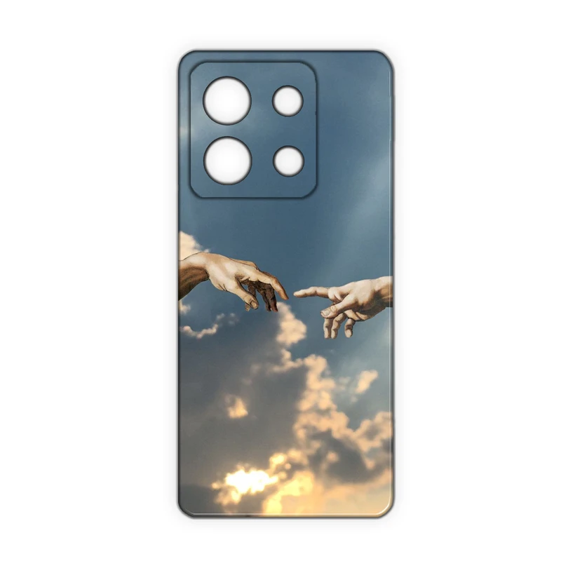 کاور مدل دست آفرینش کد 372 مناسب برای گوشی موبایل شیائومی Redmi Note 13 4G