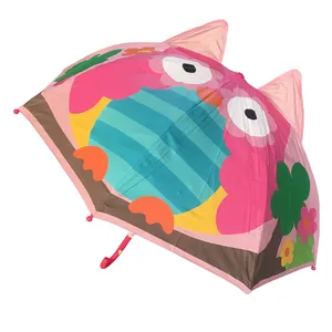 چتر بچگانه مدل فانتزی سه بعدی طرح جغد کد A 3D OWL