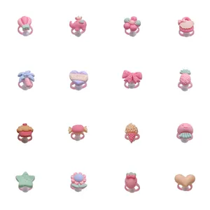 انگشتر دخترانه مدل رویایی کد k1 مجموعه 16 عددی