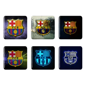 مگنت خندالو طرح باشگاه بارسلونا FC Barcelona کد 1690B مجموعه 6 عددی