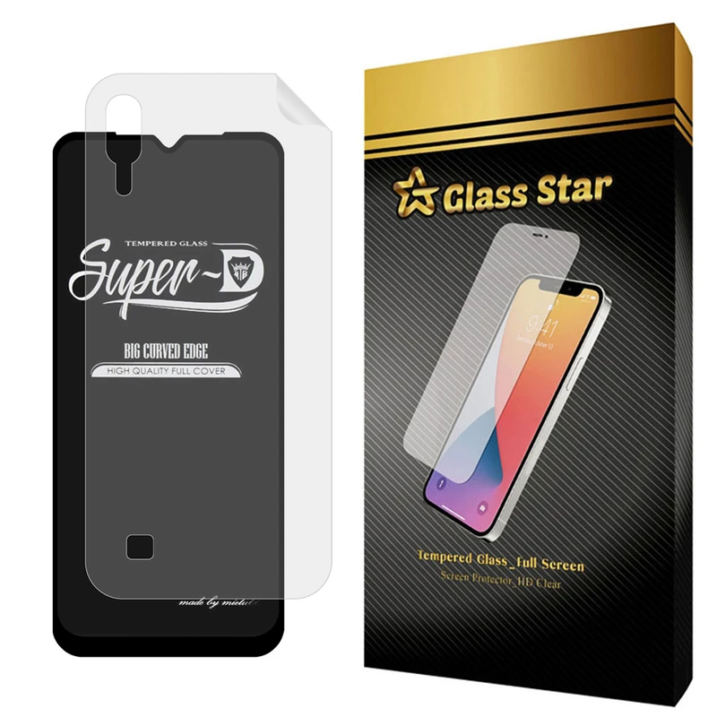 محافظ صفحه نمایش گلس استار مدل 2SN مناسب برای گوشی موبایل سامسونگ Galaxy M10 به همراه محافظ پشت گوشی