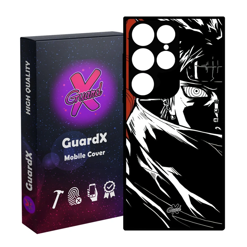 کاور گارد ایکس طرح Pain Anime مدل Glass10551 مناسب برای گوشی موبایل سامسونگ Galaxy S24 Ultra