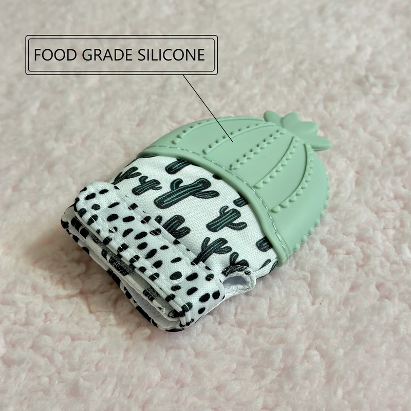 عکس شماره 4 : دندان گیر کودک مدل دستکش کاکتوس