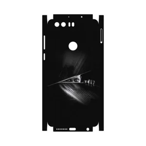 MAHOOT Black Portrait-FullSkin Cover Sticker for Honor 8