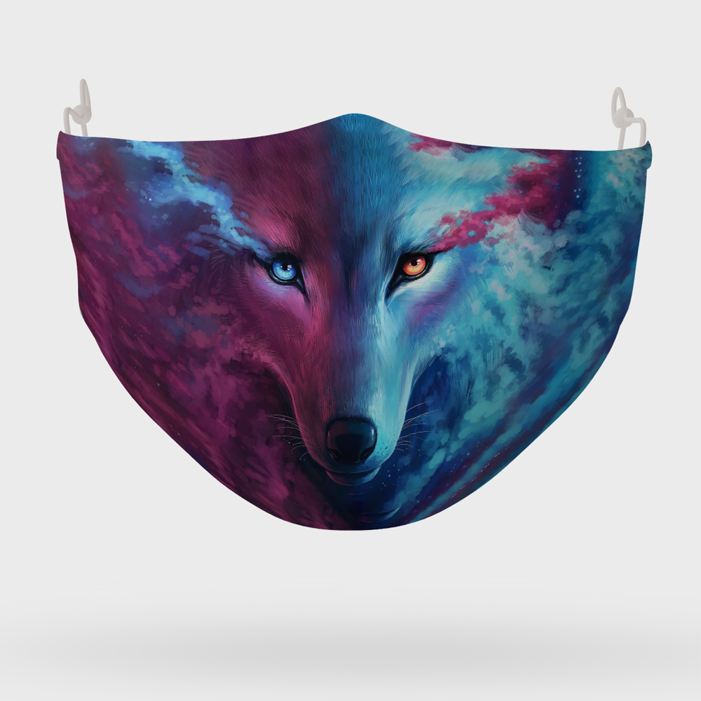 ماسک تزیینی مدل گرگ کد 051