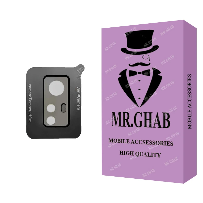 محافظ لنز دوربین مستر قاب مدل 3D مناسب برای گوشی موبایل شیائومی Redmi Note 12S