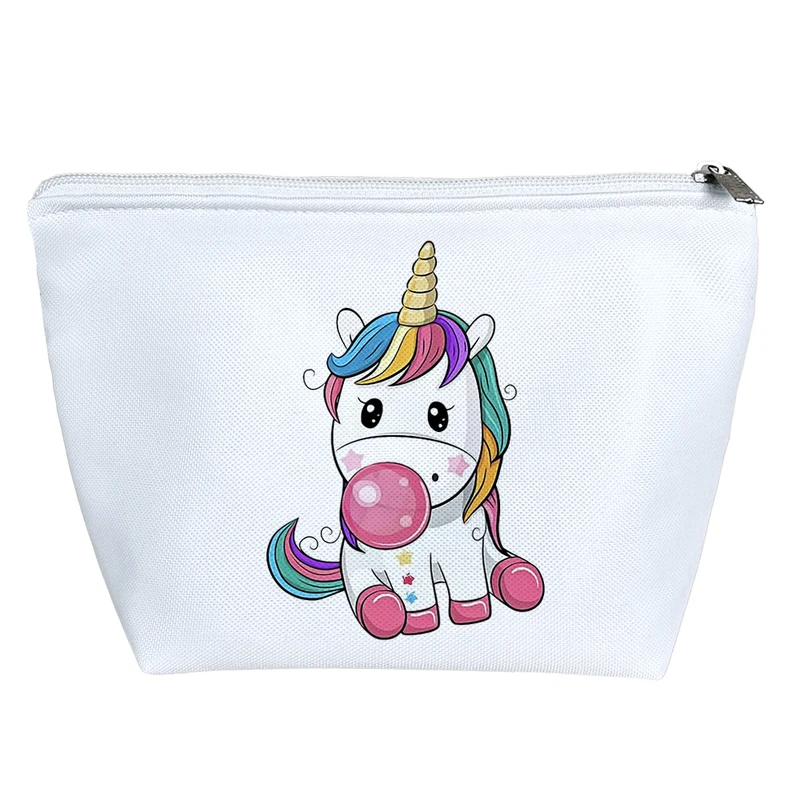 کیف لوازم آرایش دخترانه خندالو مدل اسب تک شاخ کد 392