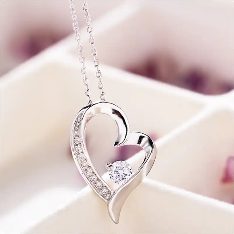 گردنبند نقره زنانه شهر جواهر مدل SJ-N059