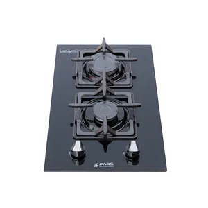 اجاق گاز صفحه‌ای دو شعله پارس مطمئن البرز مدل ترموکوبل دار G222