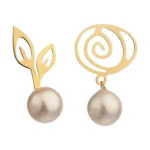 گوشواره طلا 18 عیار زنانه الن نار مدل ELN0981