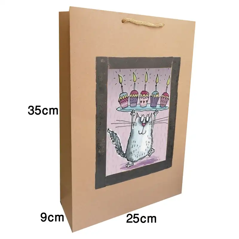 ساک هدیه مدل کاپ کیکهای تولد