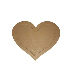 زیر بشقابی مدل قلب بسته 2 عددی